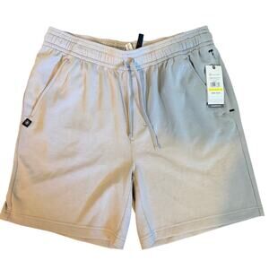 NEW Gaiam Mens 7in Sleet Gray Athletic Shorts sz L